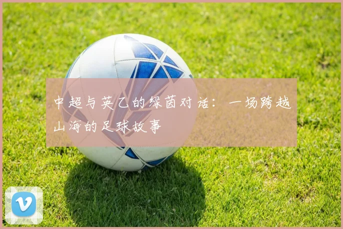 中超与英乙的绿茵对话：一场跨越山海的足球故事